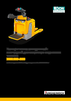 Transpaleți cu platformă, cu operare la mare înălțime Jungheinrich ERE 230