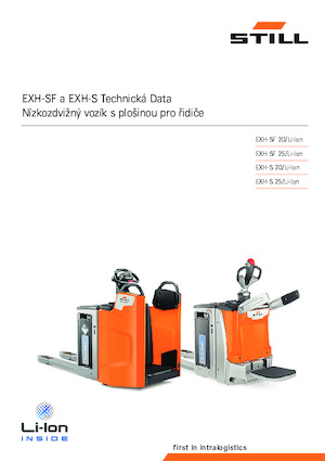 Transpalete cu operator pedestru Still EXH-SF 20