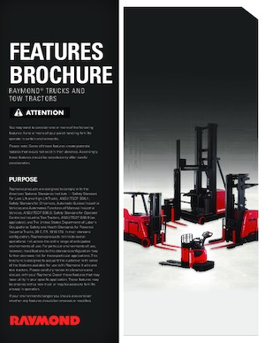 Transpaleți cu platformă, cu operare la mare înălțime RAYMOND 8410