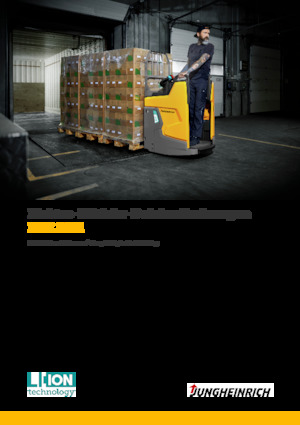 Transpaleți cu platformă, cu operare la mare înălțime Jungheinrich ERE 225i