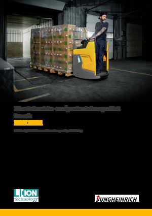 Transpaleți cu platformă, cu operare la mare înălțime Jungheinrich ERE 225i