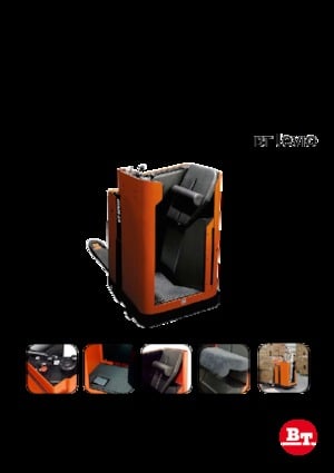 Transpaleți cu platformă, cu operare la mare înălțime BT LSE 200 