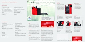 Transpaleți cu platformă, cu operare la mare înălțime Linde T25SP ION