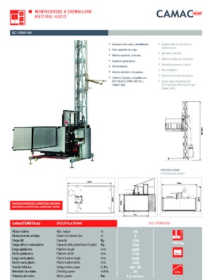 Trolii industriale CAMAC EC-1700/150