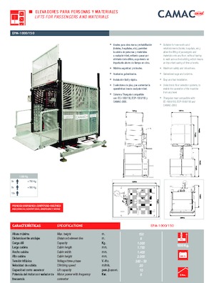 Trolii industriale CAMAC EPM-1000/150