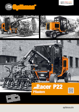 Mașini de montat pavele Optimas Pacer P 22