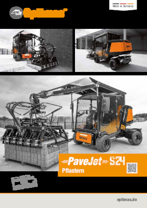 Mașini de montat pavele Optimas PaveJet  S 24
