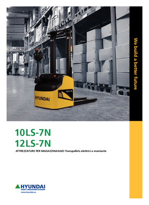 Stackere (transpaleți) mobile Hyundai 12 LS 7 N