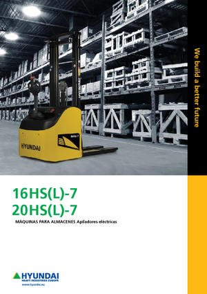 Stackere (transpaleți) mobile Hyundai 20 HSL 7