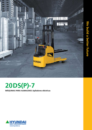 Stackere (transpaleți) mobile Hyundai 20 DS 7