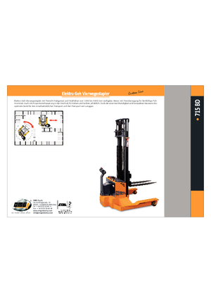 Stackere (transpaleți) mobile OMG 715 BD