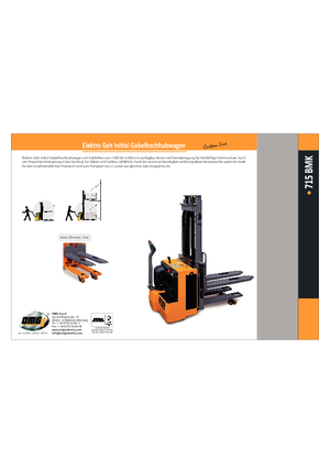 Stackere (transpaleți) mobile OMG 715 BMK