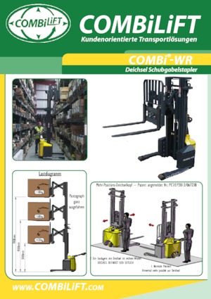 Stackere (transpaleți) mobile Combi-Lift Combi WR 1500