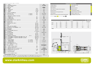 Stackere (transpaleți) mobile Clark CPS 12 H ac