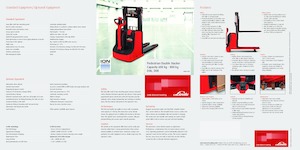 Stackere (transpaleți) mobile Linde D06 