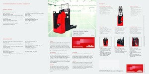 Stackere (transpaleți) mobile Linde D12SF