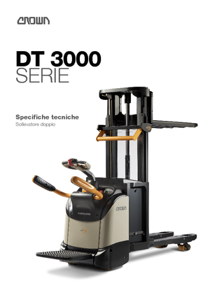 Stackere (transpaleți) mobile Crown DT 3040-2.0 TL