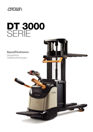 Stackere (transpaleți) mobile Crown DT 3040-2.0 TL
