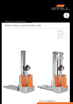 Stackere (transpaleți) mobile Still ECV 10 C