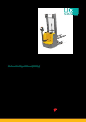 Stackere (transpaleți) mobile Jungheinrich EJC 112 RK 