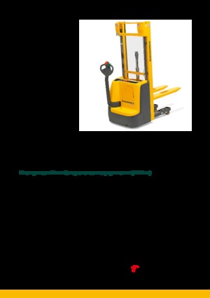 Stackere (transpaleți) mobile Jungheinrich EJC 112 RK 