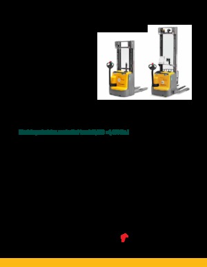 Stackere (transpaleți) mobile Jungheinrich EJC 214b