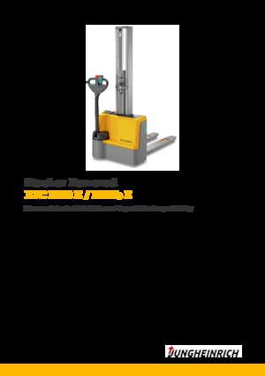 Stackere (transpaleți) mobile Jungheinrich EJC M10b E