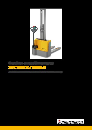 Stackere (transpaleți) mobile Jungheinrich EJC M10b E