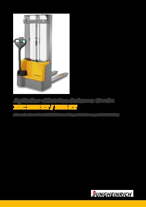 Stackere (transpaleți) mobile Jungheinrich EJC M13 ZT