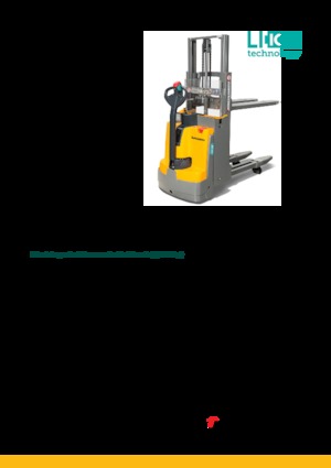 Stackere (transpaleți) mobile Jungheinrich EJD 118