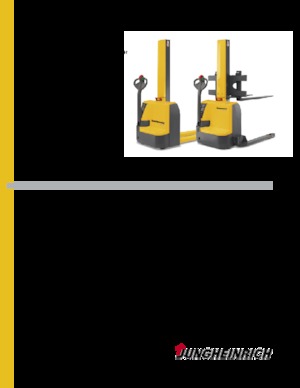 Stackere (transpaleți) mobile Jungheinrich EMC B10