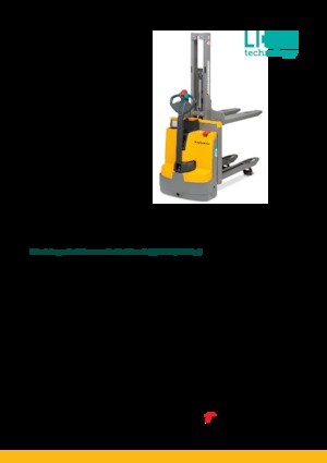 Stackere (transpaleți) mobile Jungheinrich EMD 115i