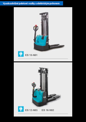 Stackere (transpaleți) mobile Baoli ES 16-N02