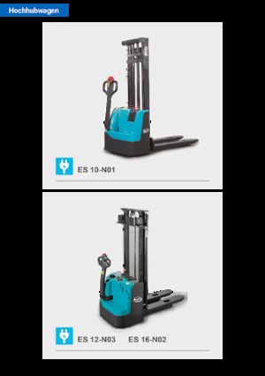 Stackere (transpaleți) mobile Baoli ES 16-N02