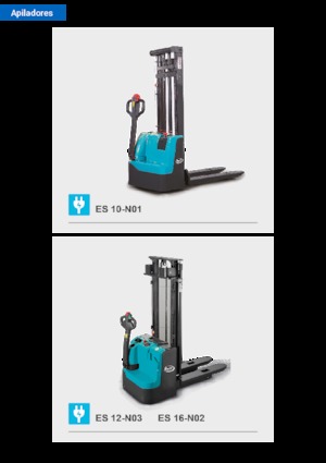 Stackere (transpaleți) mobile Baoli ES 16-N02