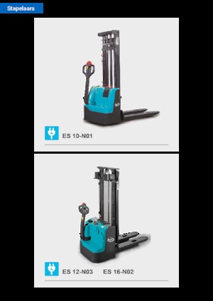 Stackere (transpaleți) mobile Baoli ES 16-N02