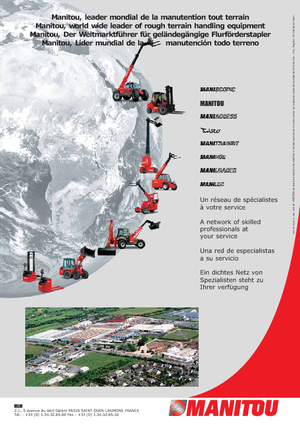 Stackere (transpaleți) mobile Manitou ES 410