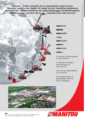 Stackere (transpaleți) mobile Manitou ES 711 GPF