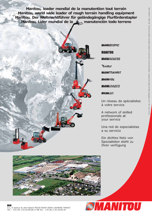 Stackere (transpaleți) mobile Manitou ES 820 FR