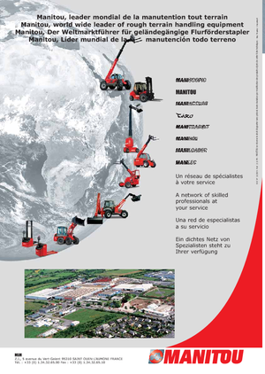 Stackere (transpaleți) mobile Manitou ES 820 FR