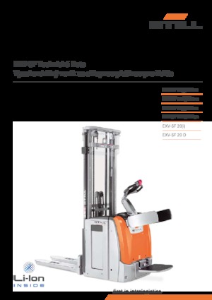 Stackere (transpaleți) mobile Still EXV-SF 16i