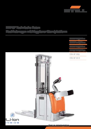 Stackere (transpaleți) mobile Still EXV-SF 16i