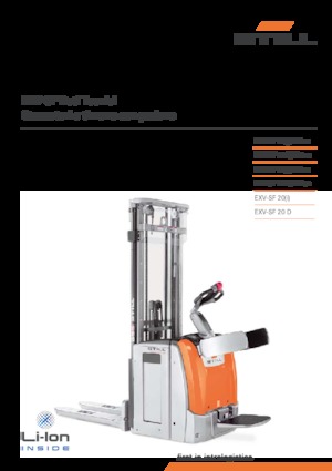 Stackere (transpaleți) mobile Still EXV-SF 16i