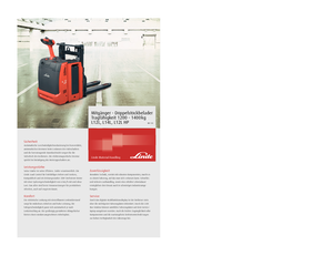 Stackere (transpaleți) mobile Linde L12L-HP