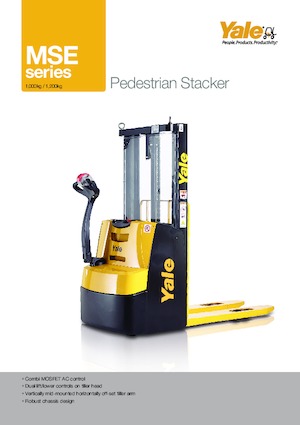 Stackere (transpaleți) mobile Yale MS12E