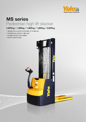 Stackere (transpaleți) mobile Yale MS14XIL