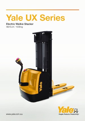 Stackere (transpaleți) mobile Yale MS15UX