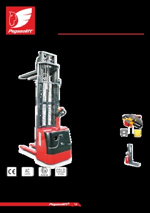 Stackere (transpaleți) mobile Pegasolift PL 16