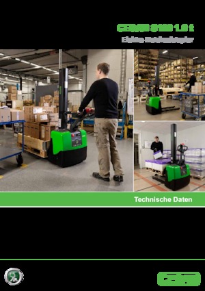 Stackere (transpaleți) mobile Cesab S 110 S