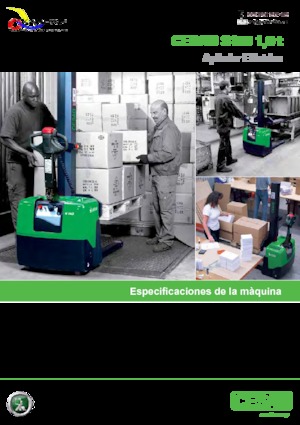 Stackere (transpaleți) mobile Cesab S 110 S